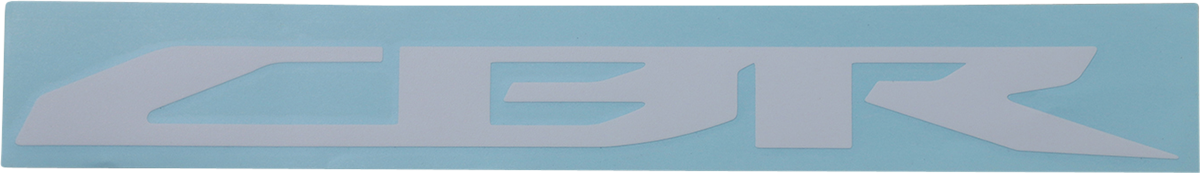CBR Decal - White