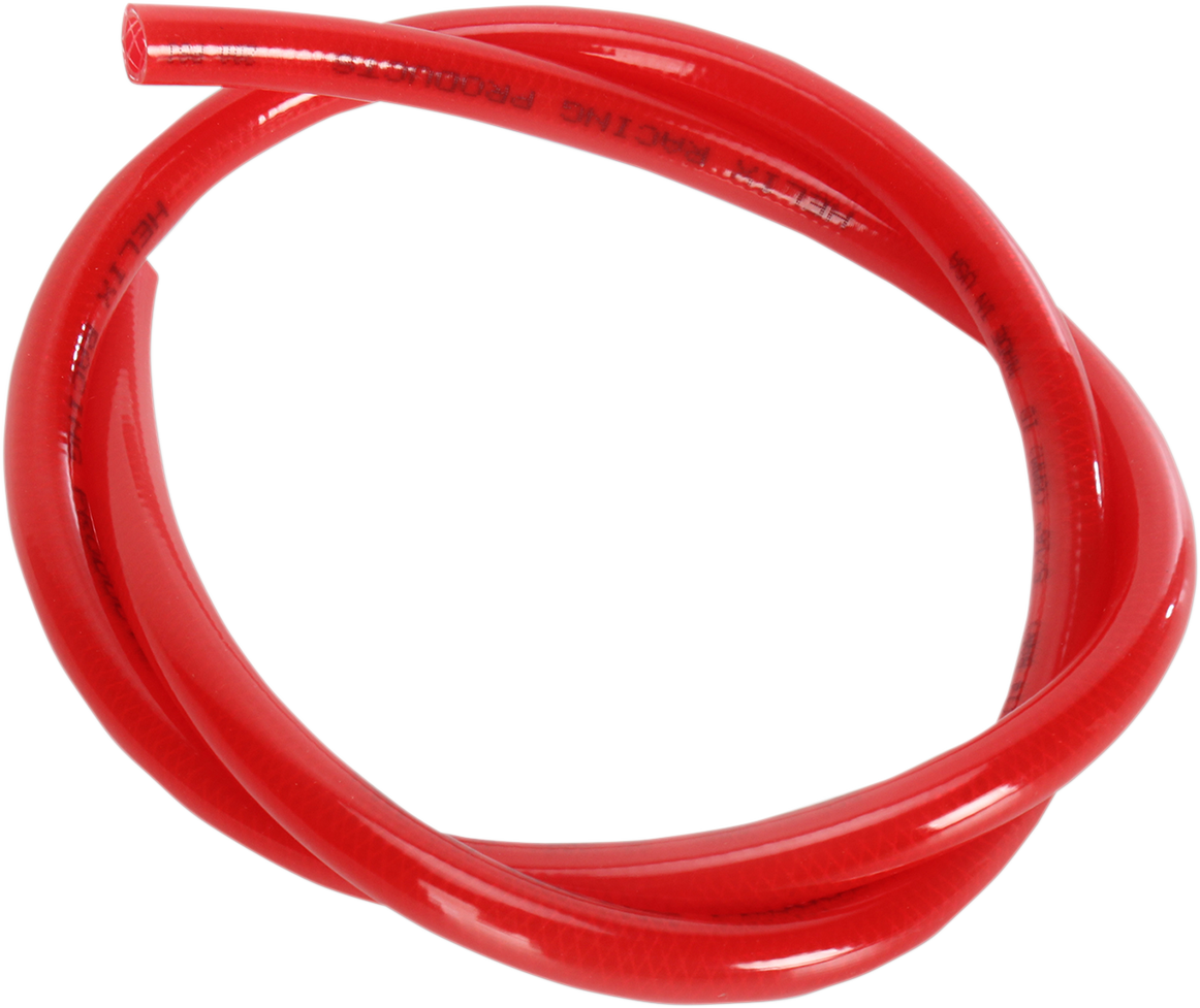 High-Pressure Fuel Line - Red - 5/16" - 3'