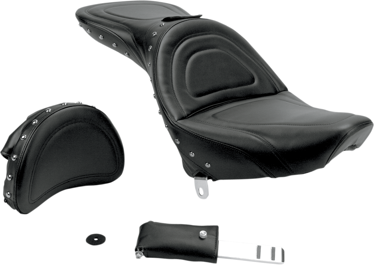 Explorer Special Studded Seat - Backrest - Softail