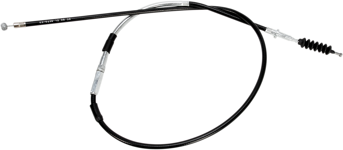 Clutch Cable - Kawasaki - Black Vinyl