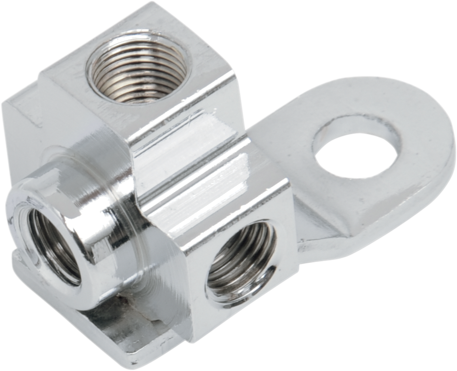 Union de linea de freno trasero cromo