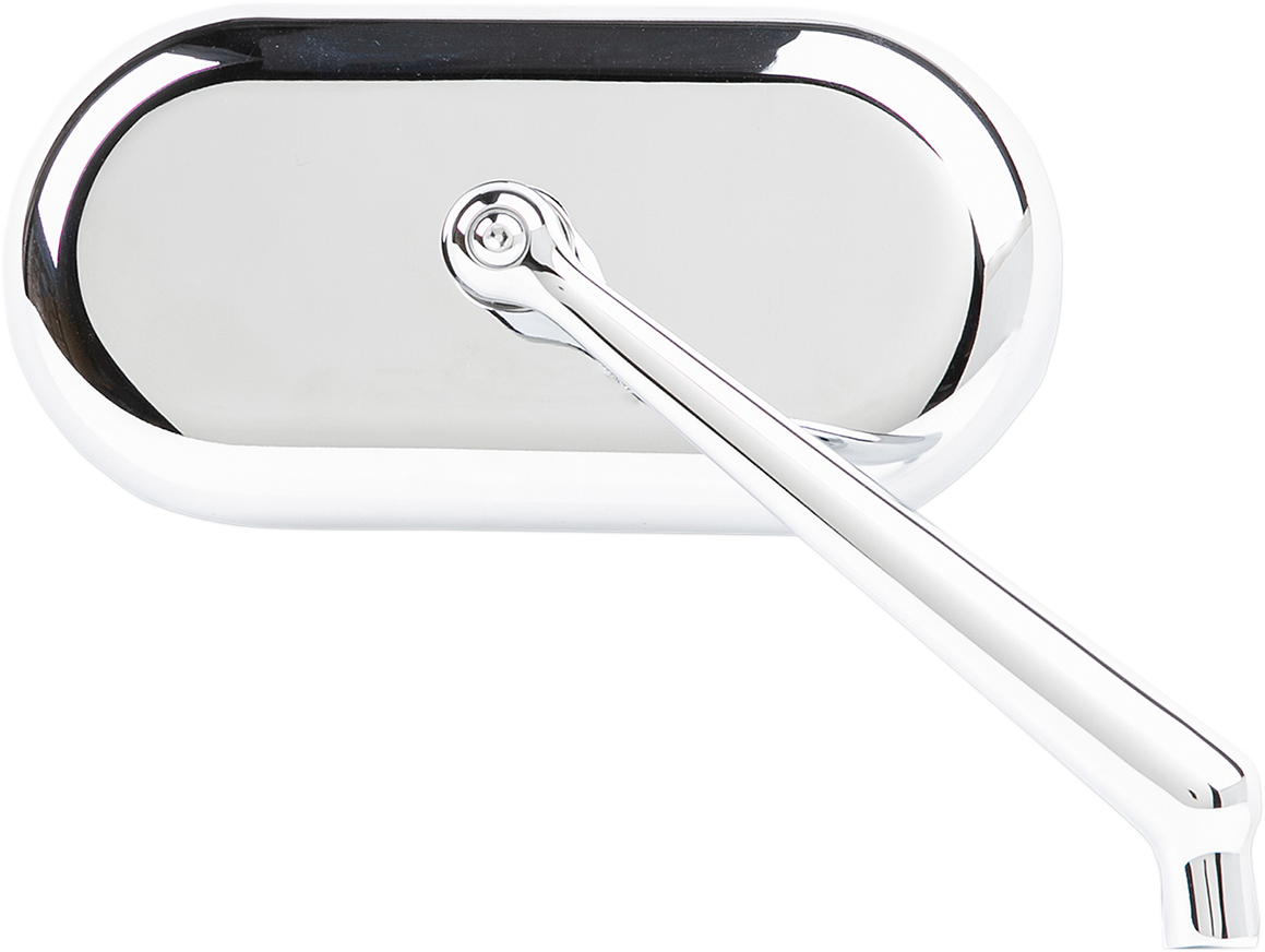 Oval Mirror - Chrome - Right