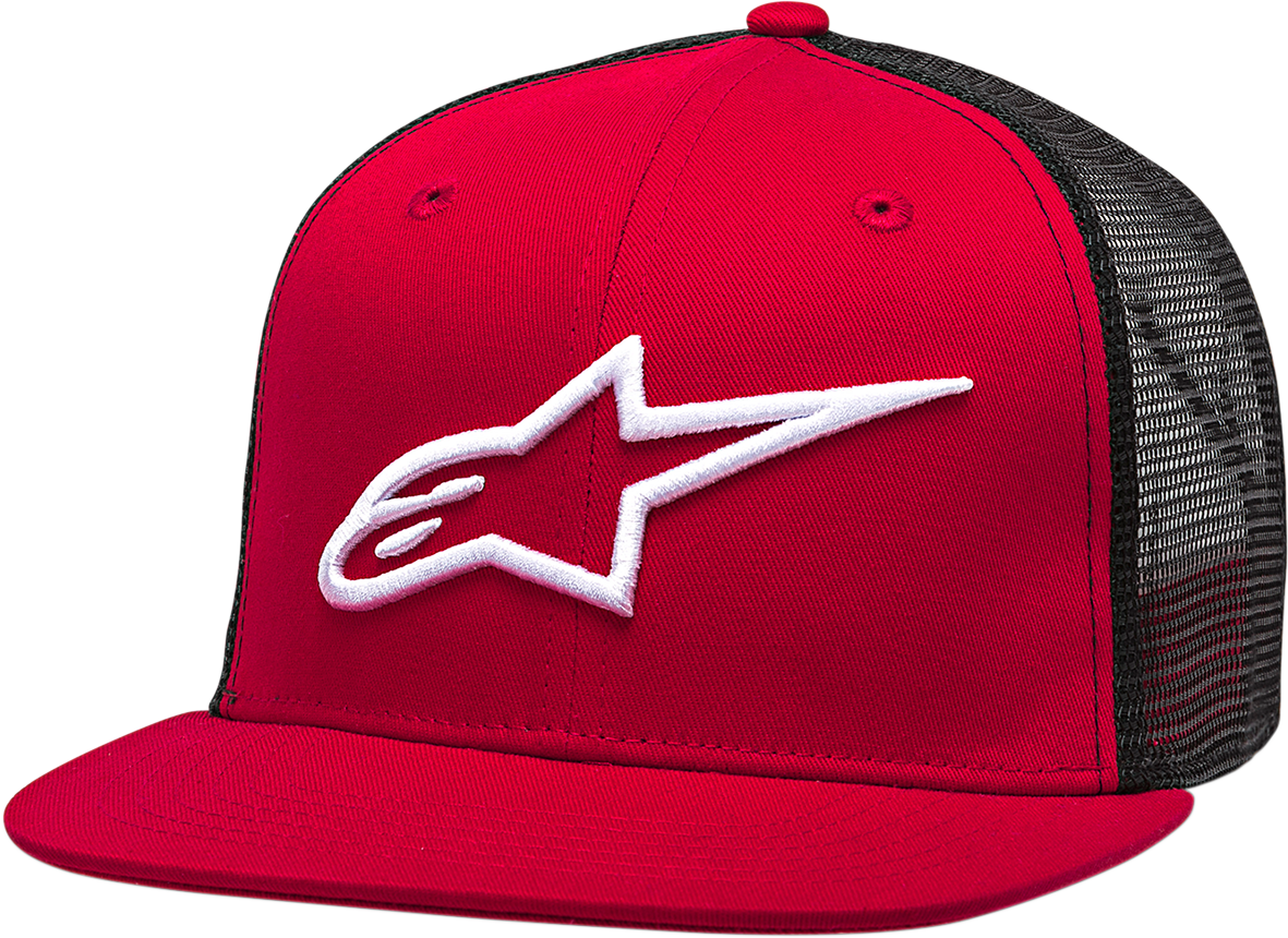 Gorra Ajustable ALPINESTARS Corporate Trucker Roja/Negra