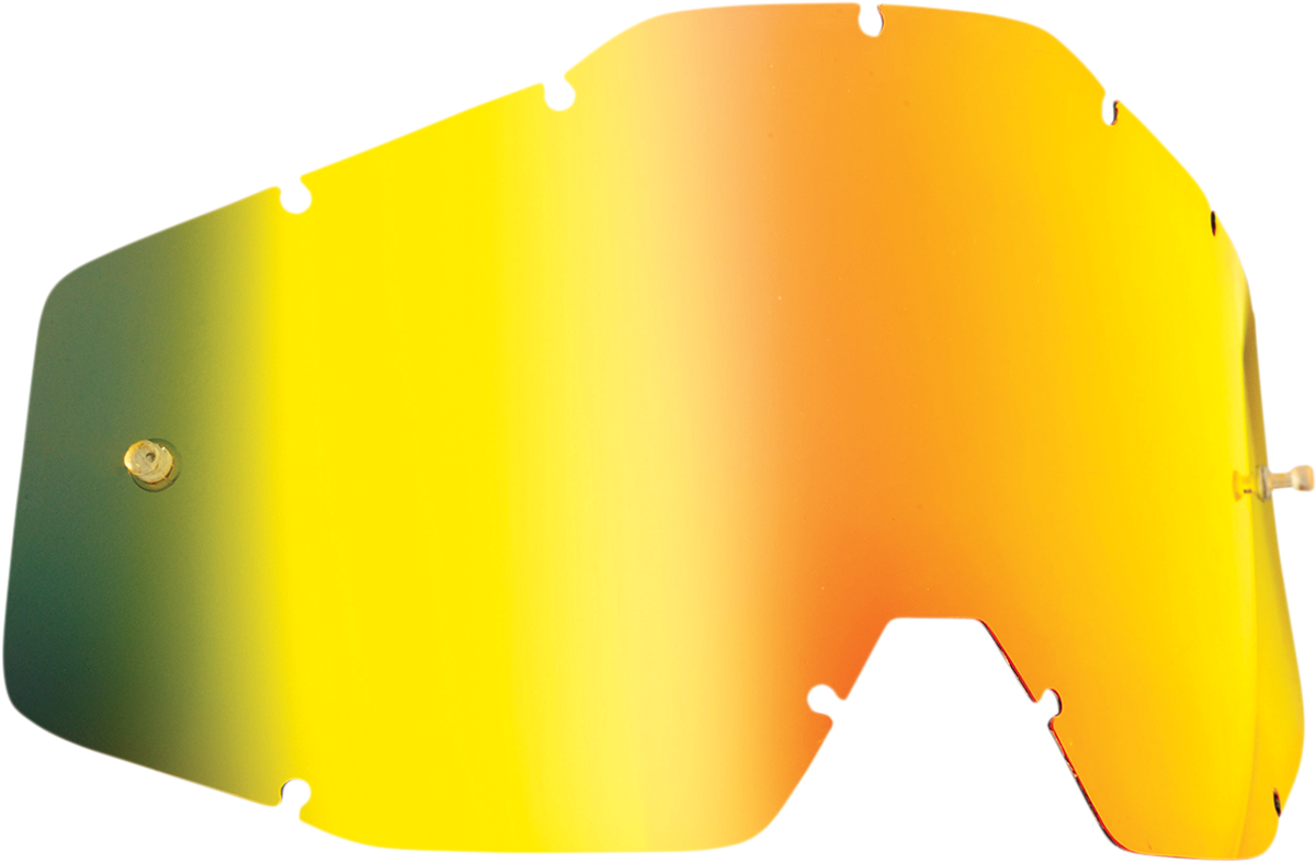 Lente de repuesto para goggles FMF PowerBomb/PowerCore - espejo dorado