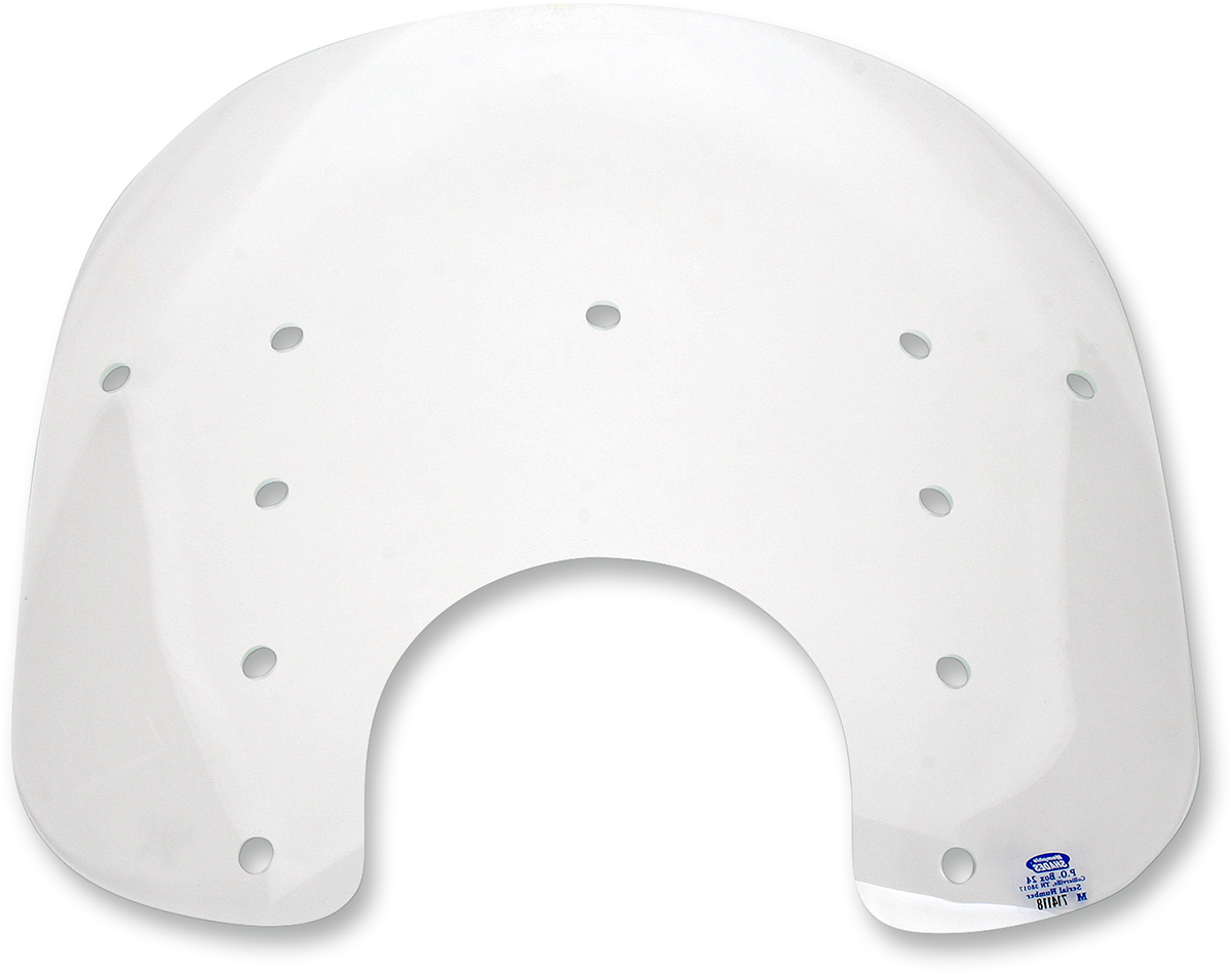 Fats Windshield - 13" - Clear - Plastic