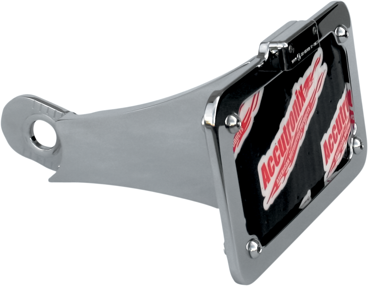 Side Mount License Plate Assembly Chrome Ruta 70