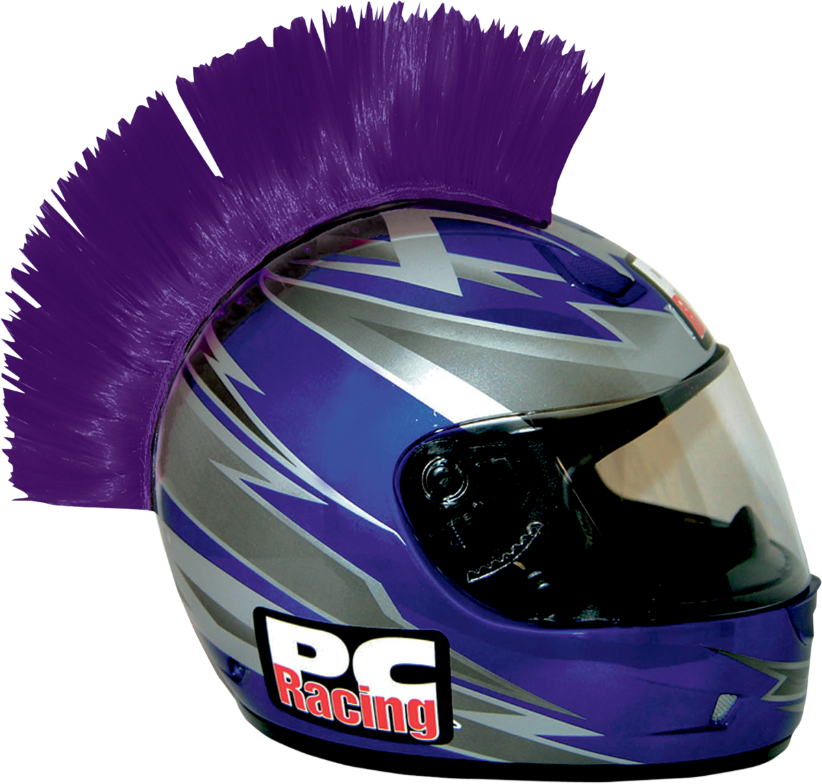 Helmet Mohawk - Purple