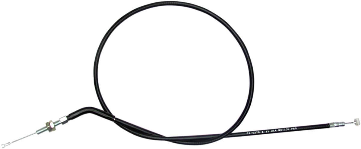 Clutch Cable - Short - Suzuki - Black Vinyl