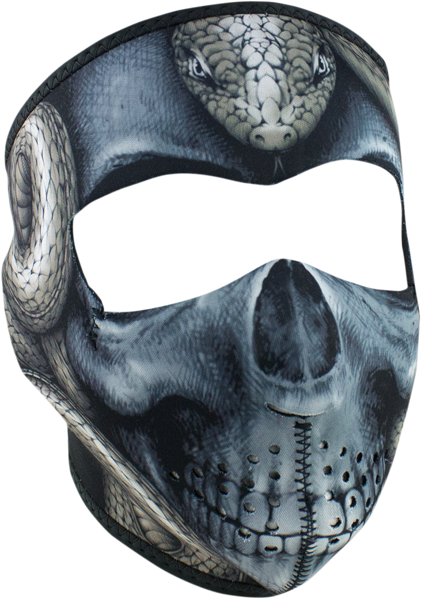 Full-Face Mask - Snake Skull