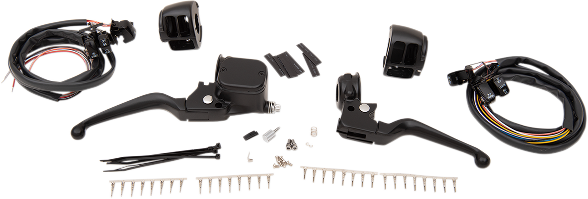 Handlebar Controls - 11/16" Master Cylinder - '96 - '11 - Black