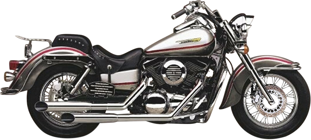 Classic Deluxe Exhaust - Chrome - VN1500