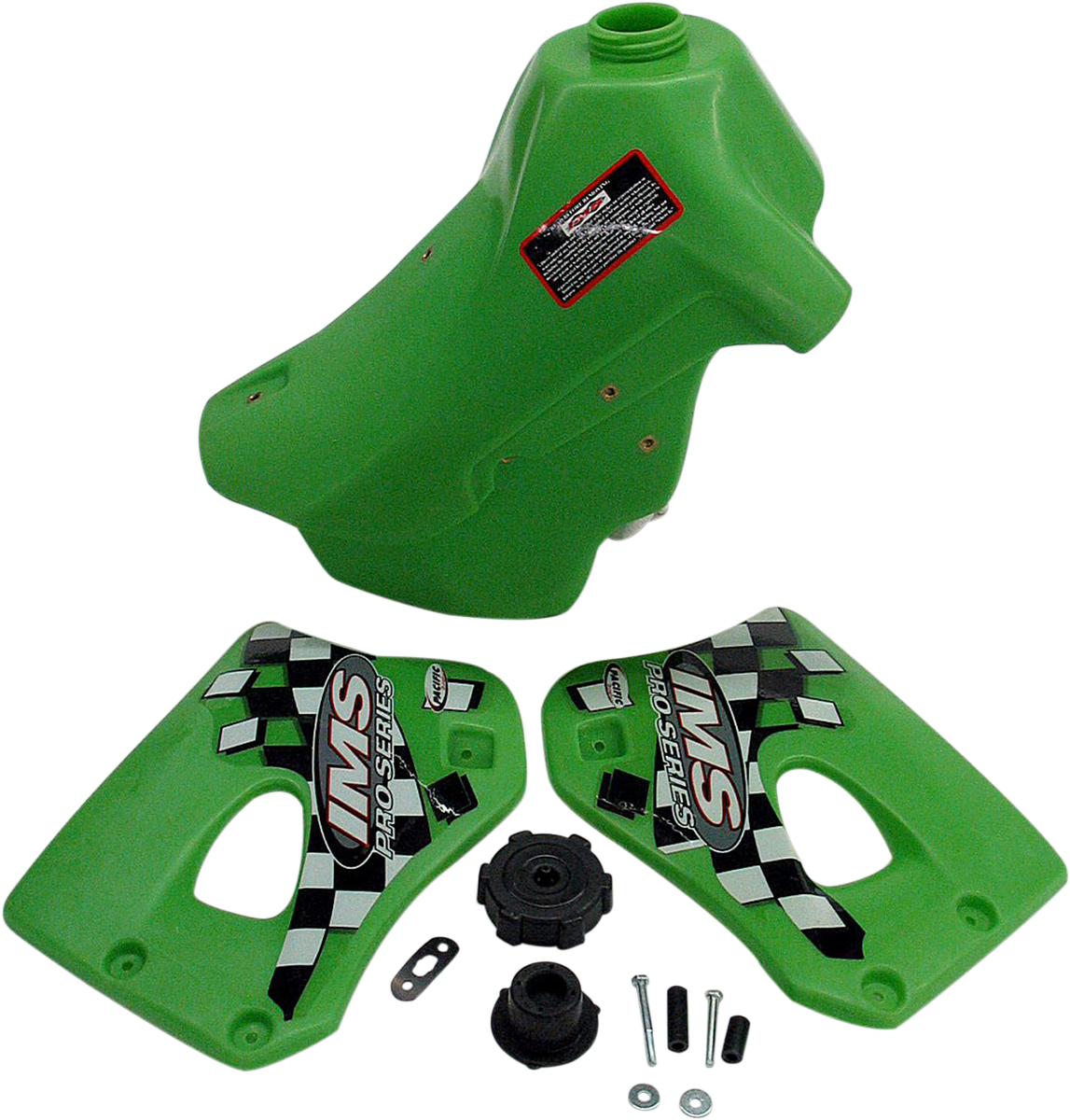 Gas Tank - Green - Kawasaki - 3.4 Gallon