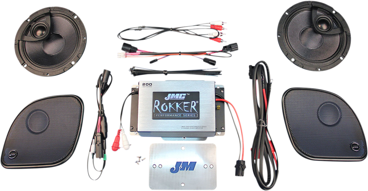 200 W Amplifier/Speaker Kit - '15-'22 FLTR