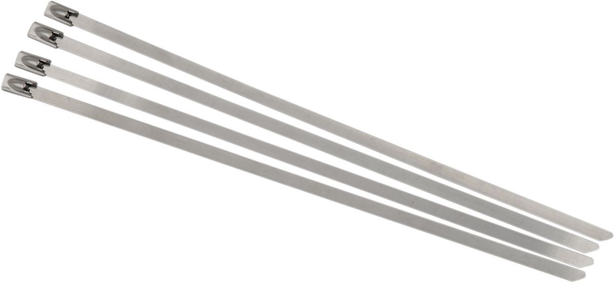 Exhaust Wrap Clamps - 14" - 4 Pack