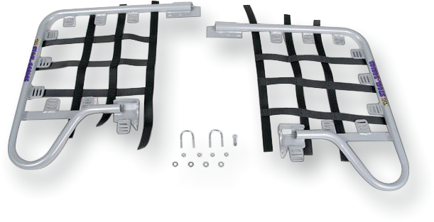 Nerf Bars - Silver/Black