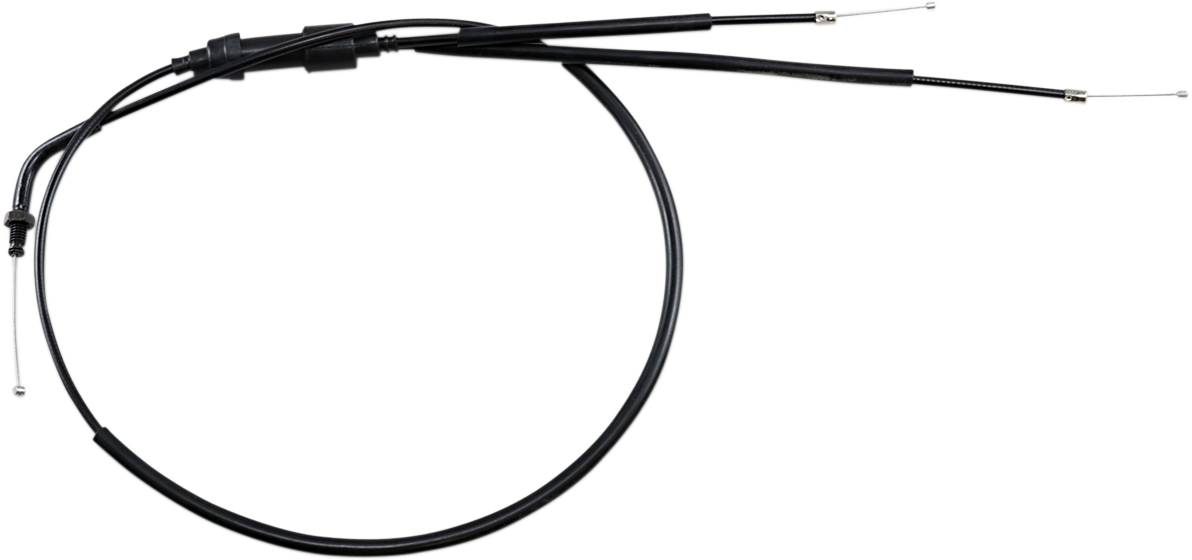 Choke Cable - +6" - Honda - Black