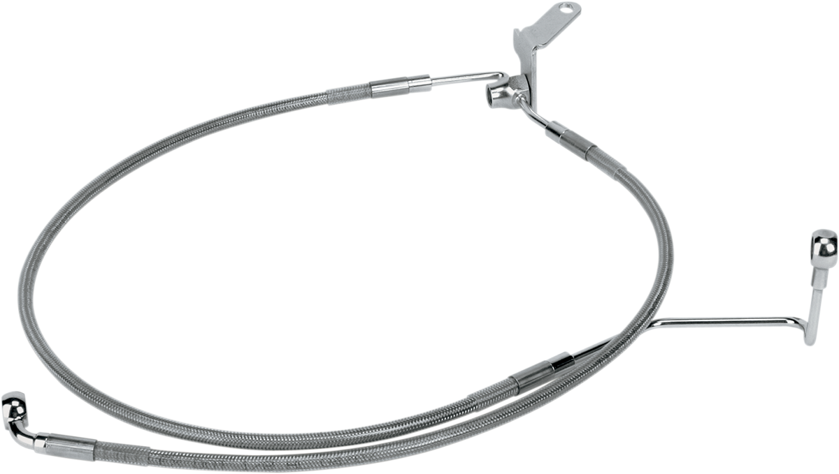 Brake Line - Rear - +3" - Softail