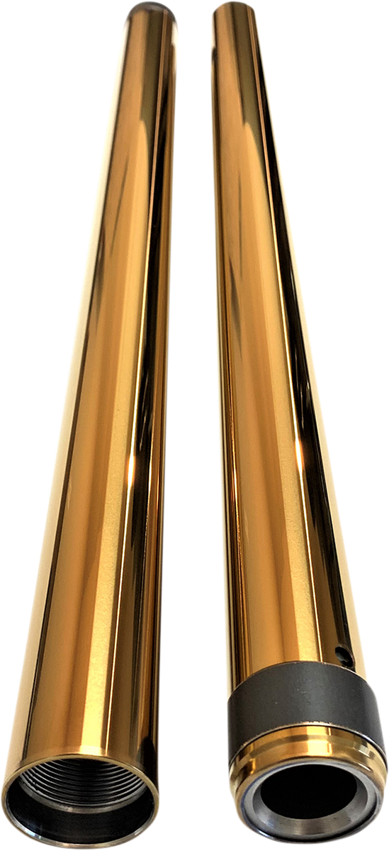 Fork Tube - Gold TIN - 41 mm - 20.25" Length