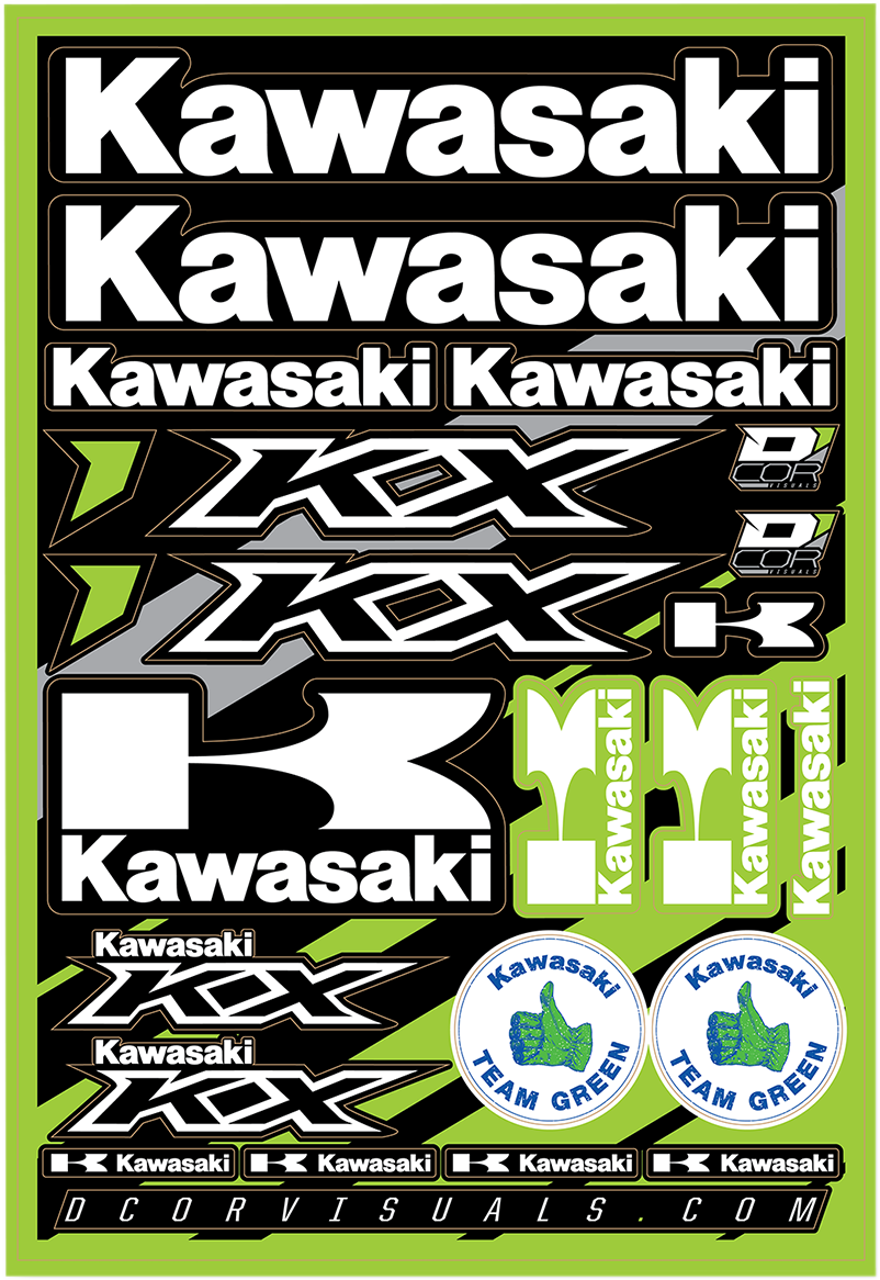 Decal Sheet - Kawasaki