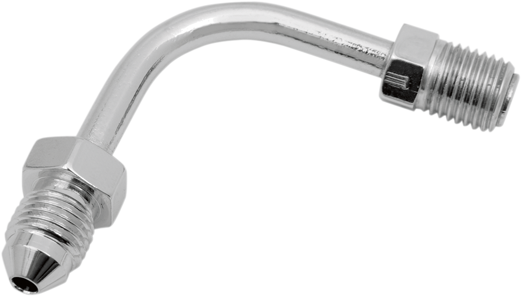 #3 Male Fitting - 3/8"-24 Inverted Flare - 90° - Short