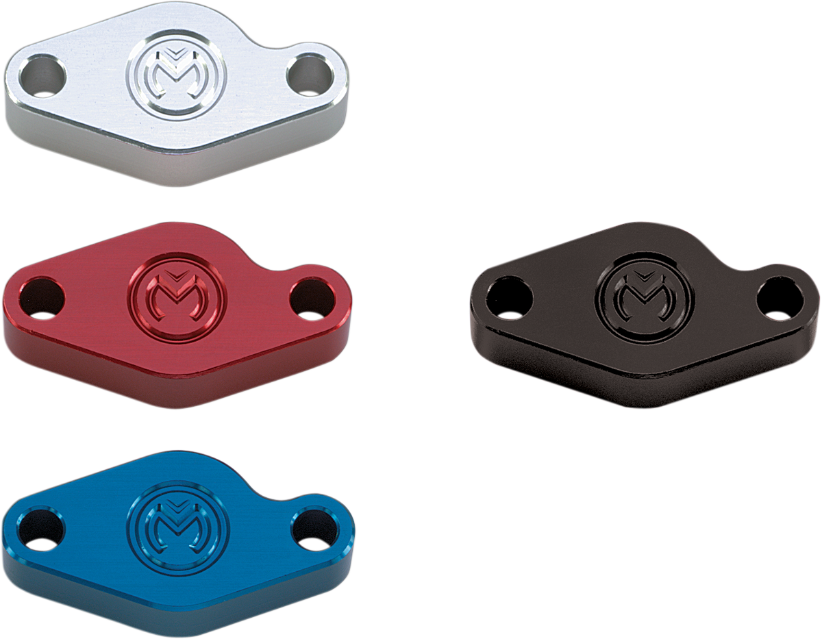 E-Brake Block-Off Plate - Polished