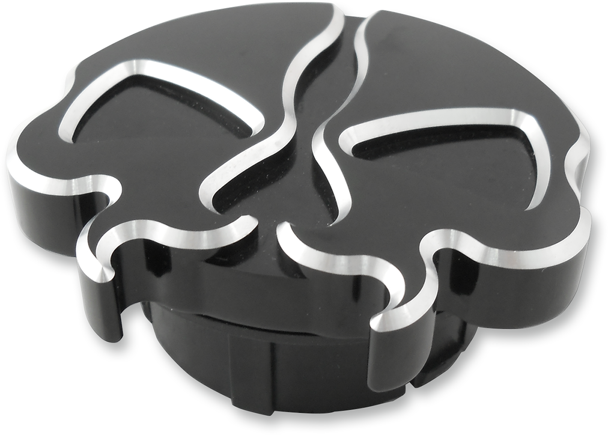 Dummy Split Skull Gas Cap - Black