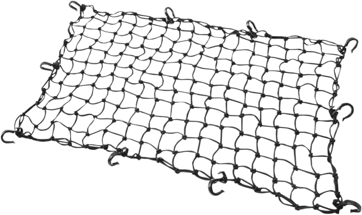 Adjustable Cargo Net - 24" x 36" - Black