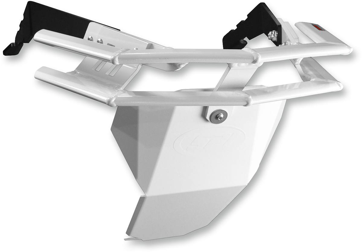 Double Bar Front Bumper - White - Polaris