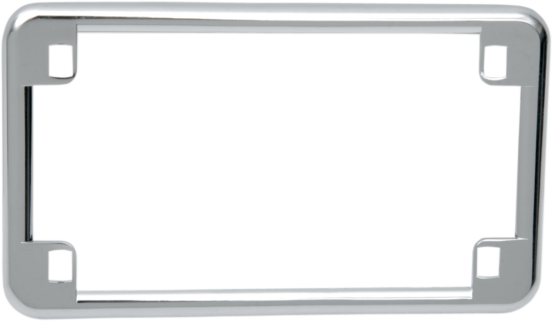 Marco para Matrícula - Cromo