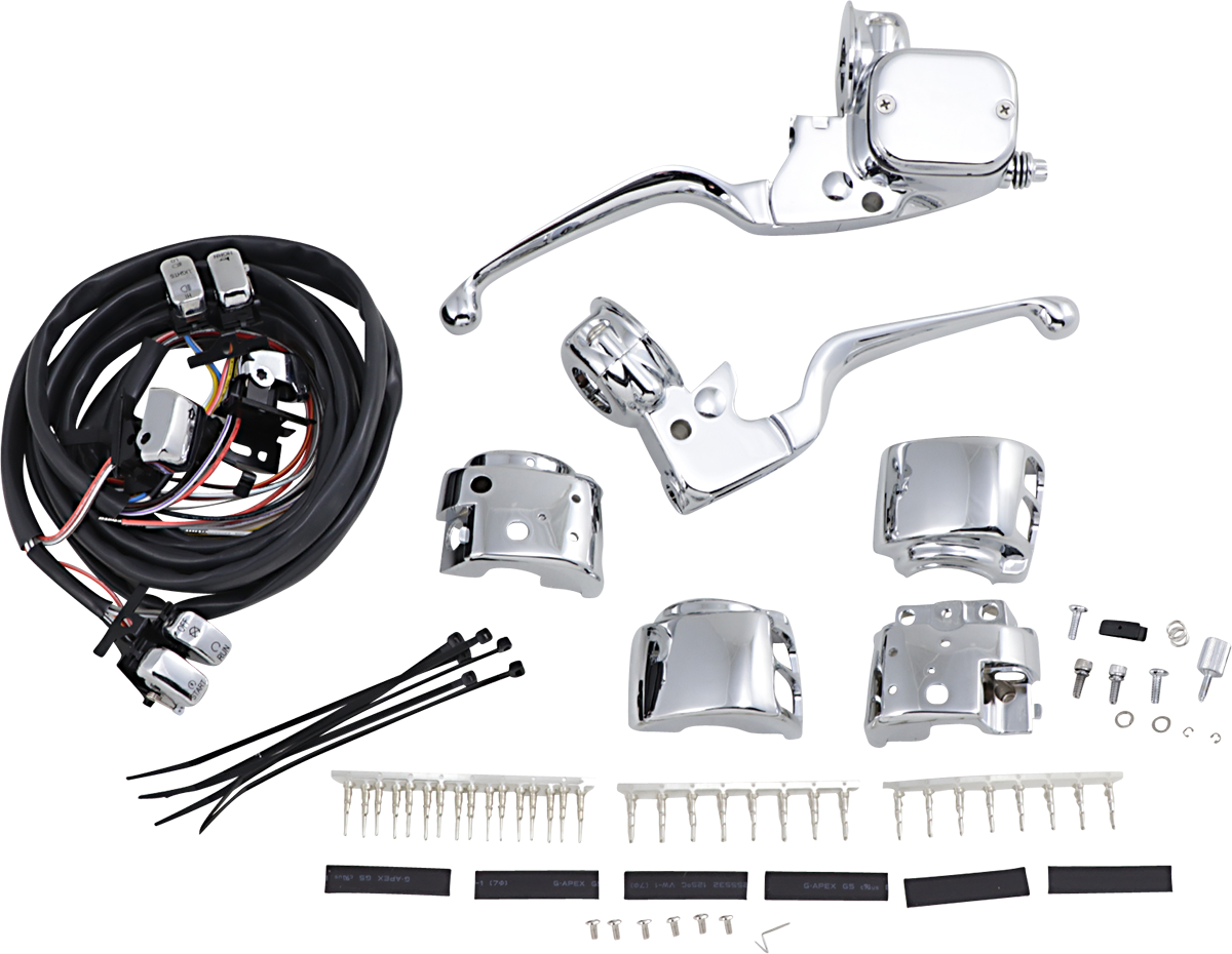 Controles del Manillar con Cilindro Maestro y Palancas 11/16"