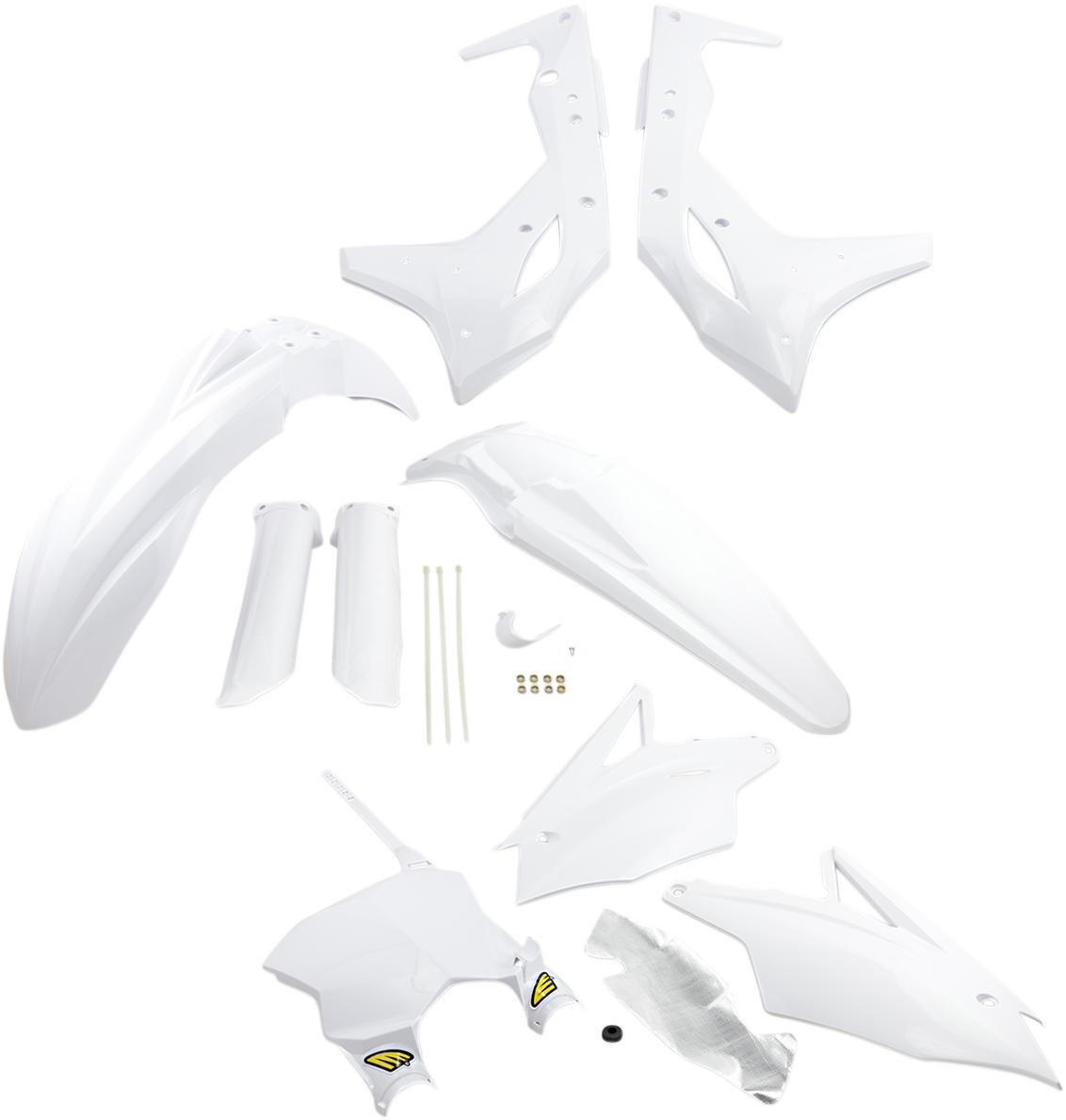 Body Kit - Powerflow - White - KXF250