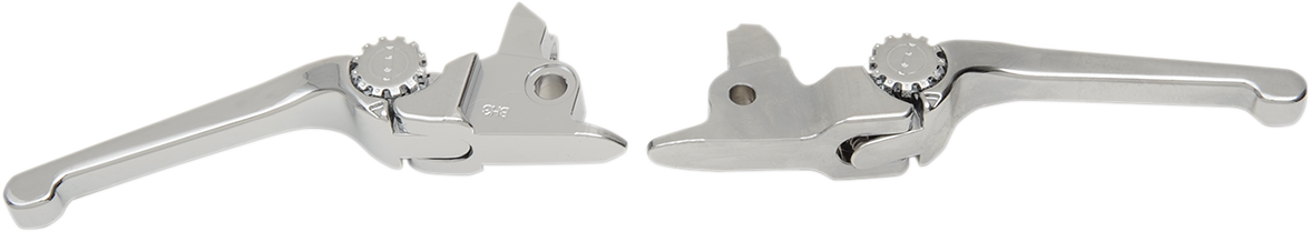 Chrome Anthem Lever Set for Harley Davidson