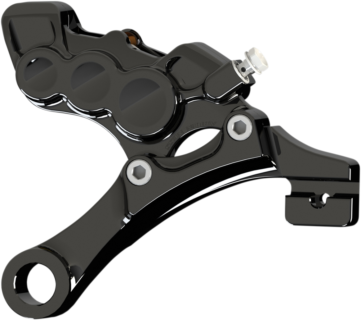Caliper Trasero 6 Pistones Arlen Ness Negro 11.8"397