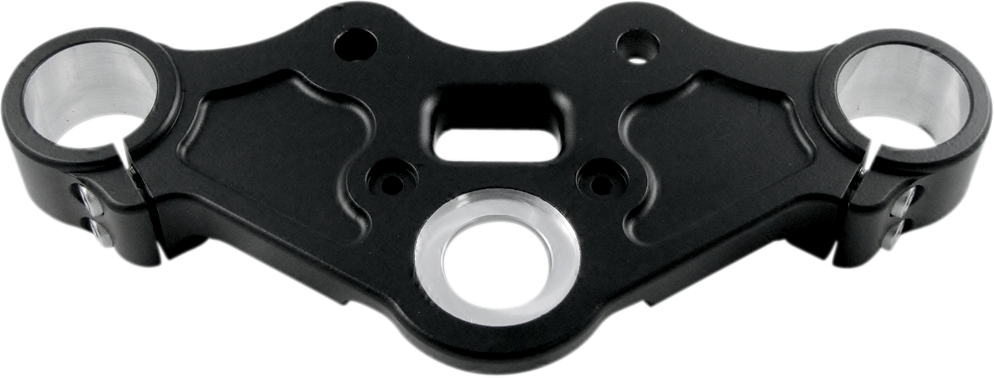 Blackline Top Triple Tree - 41 mm - Flat Black - '11-'13 FXS