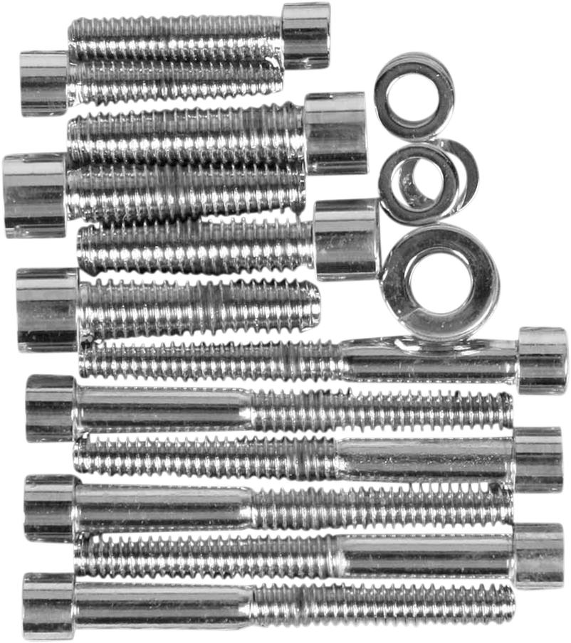 Tornillos cubierta lateral transmision cromo