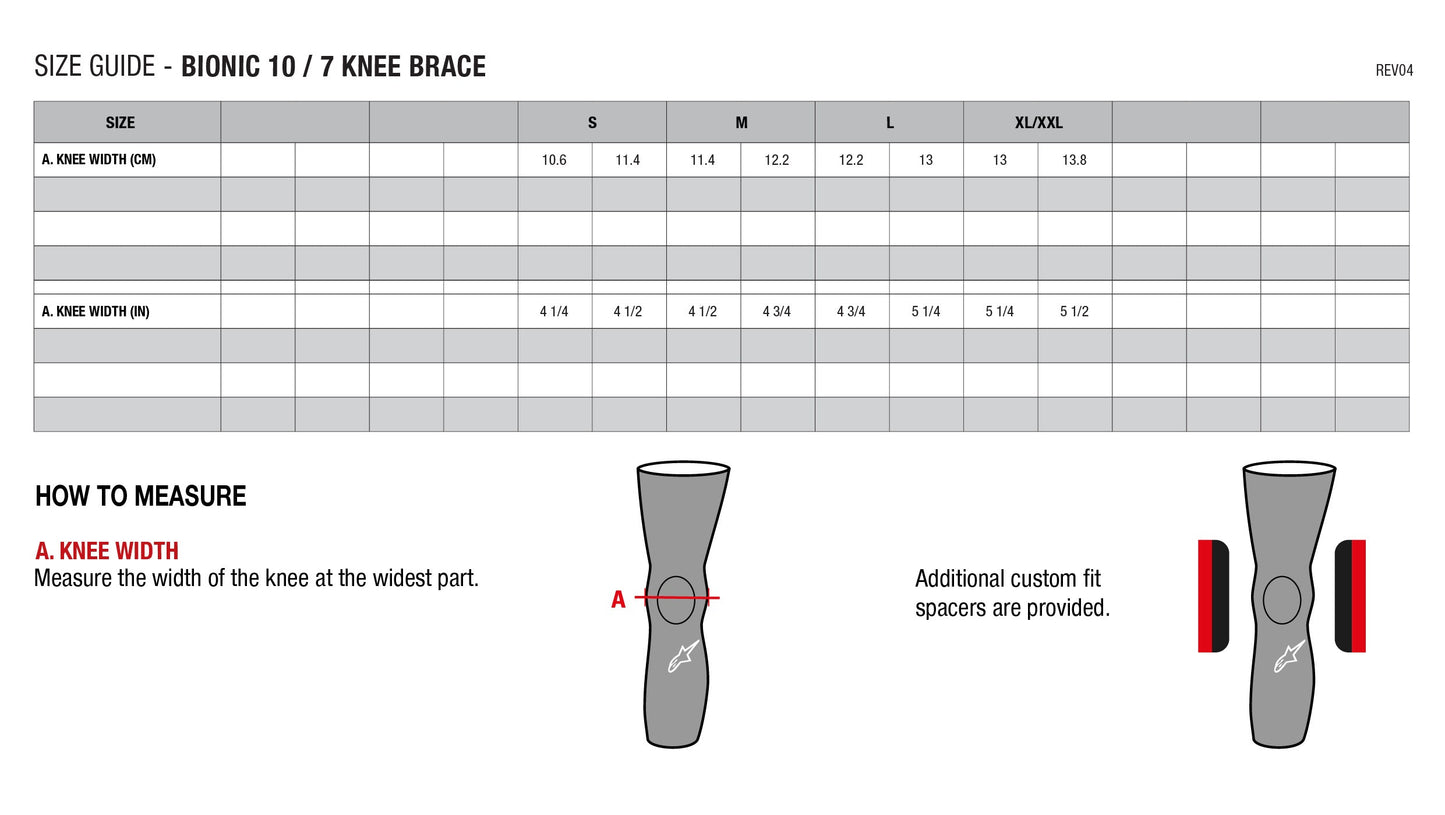 Rodillera protectora Alpinestar Bionic-10 Carbon