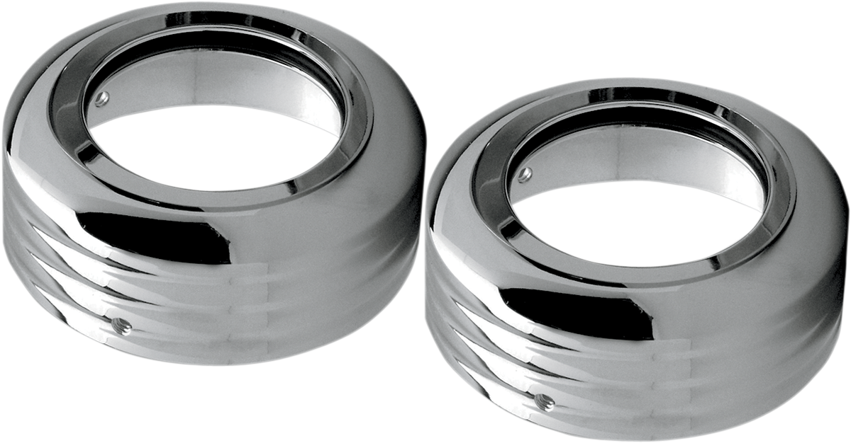 Custom Billet Fork Boots - Ball-Milled - 41 mm