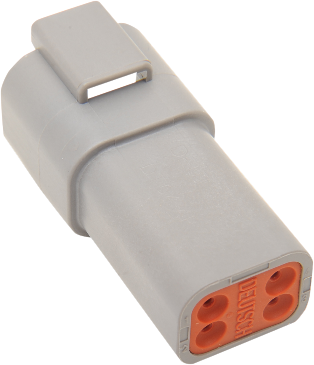 Deutsch Receptacle - 4 Pin - Gray