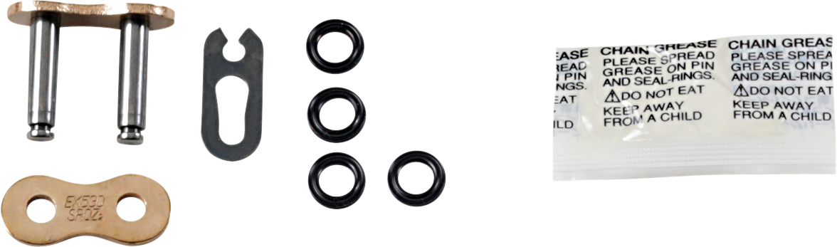 530 SROZ - Clip Connecting Link - Gold