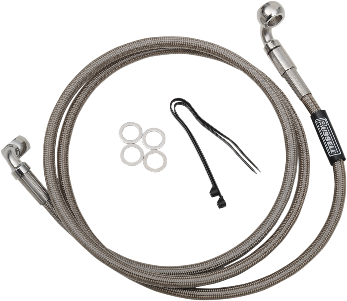 Brake Hose - 54" - 90° 3/8"