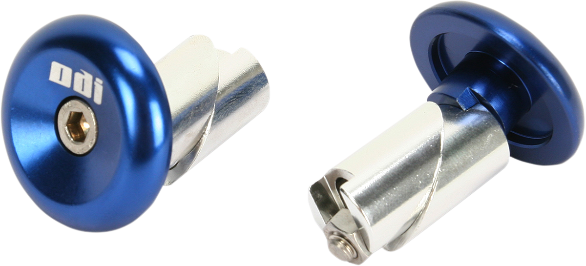 Bar End - Aluminum - Watercraft - Blue