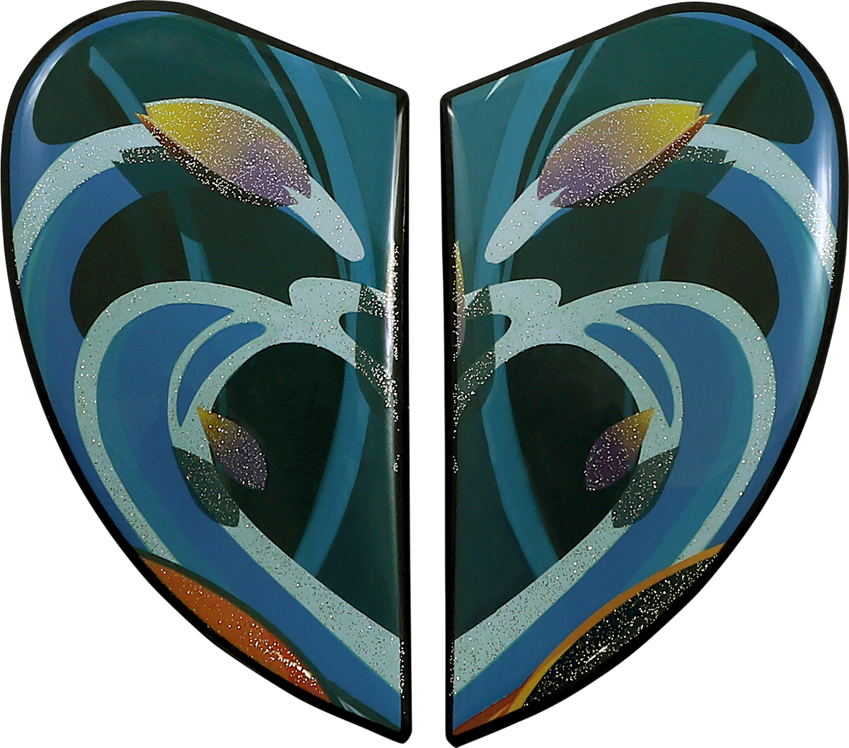 Airframe Pro™ Side Plates - Koi - Blue