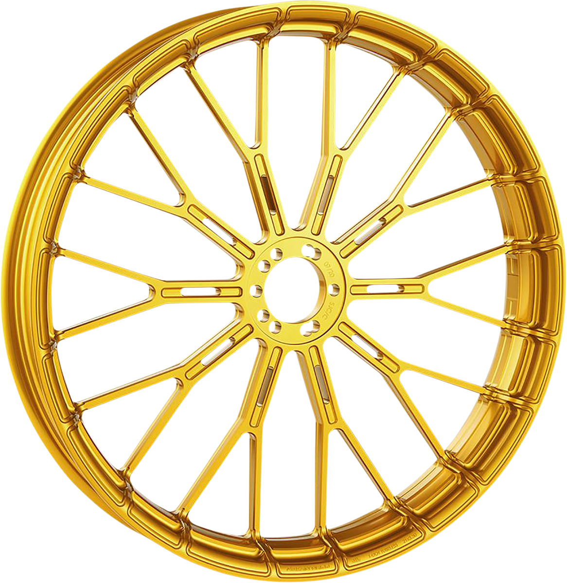 Rim - Y-Spoke - Front - Gold - 19"x3.25"