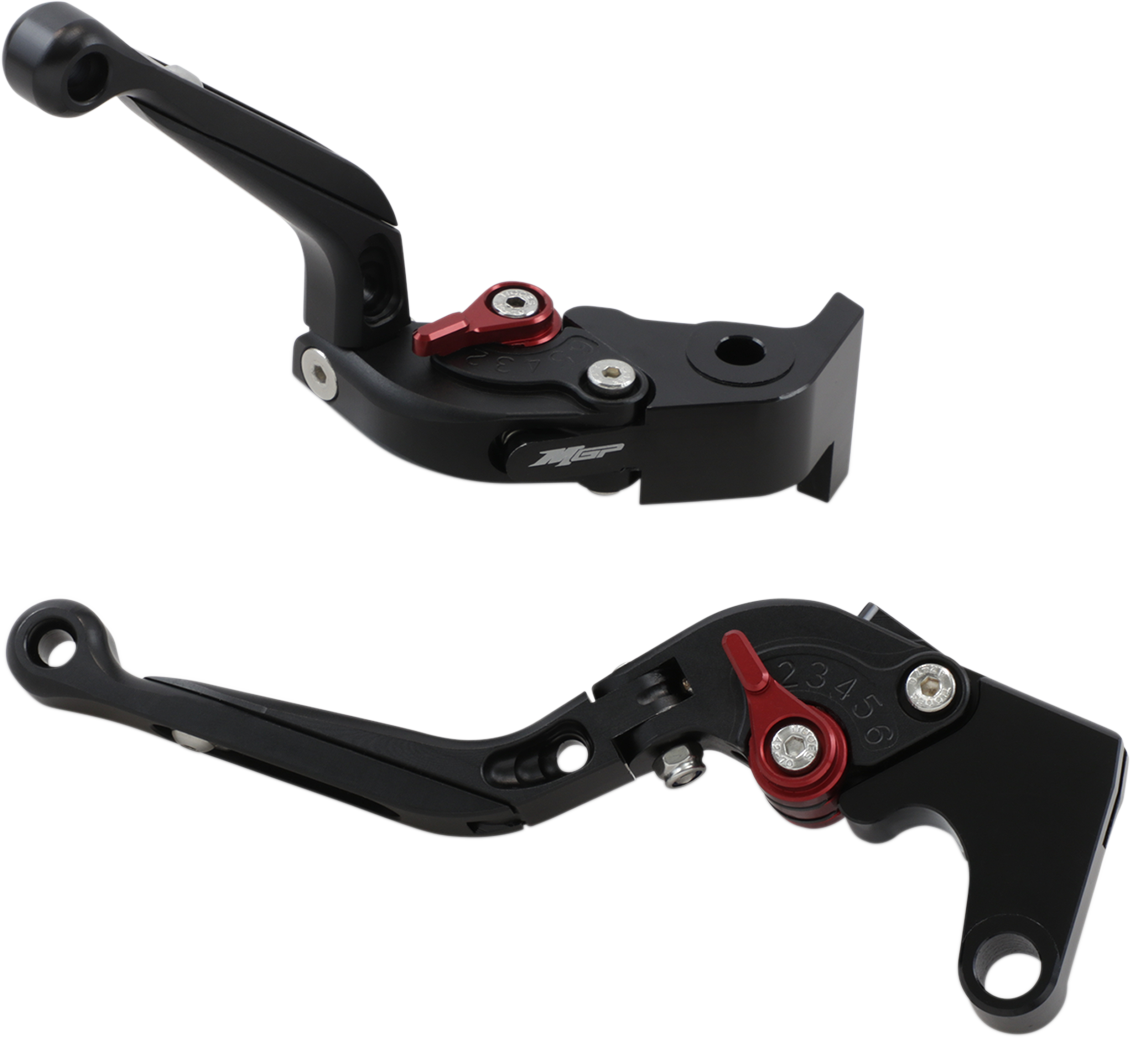 Black MGP Lever Set for Yamaha