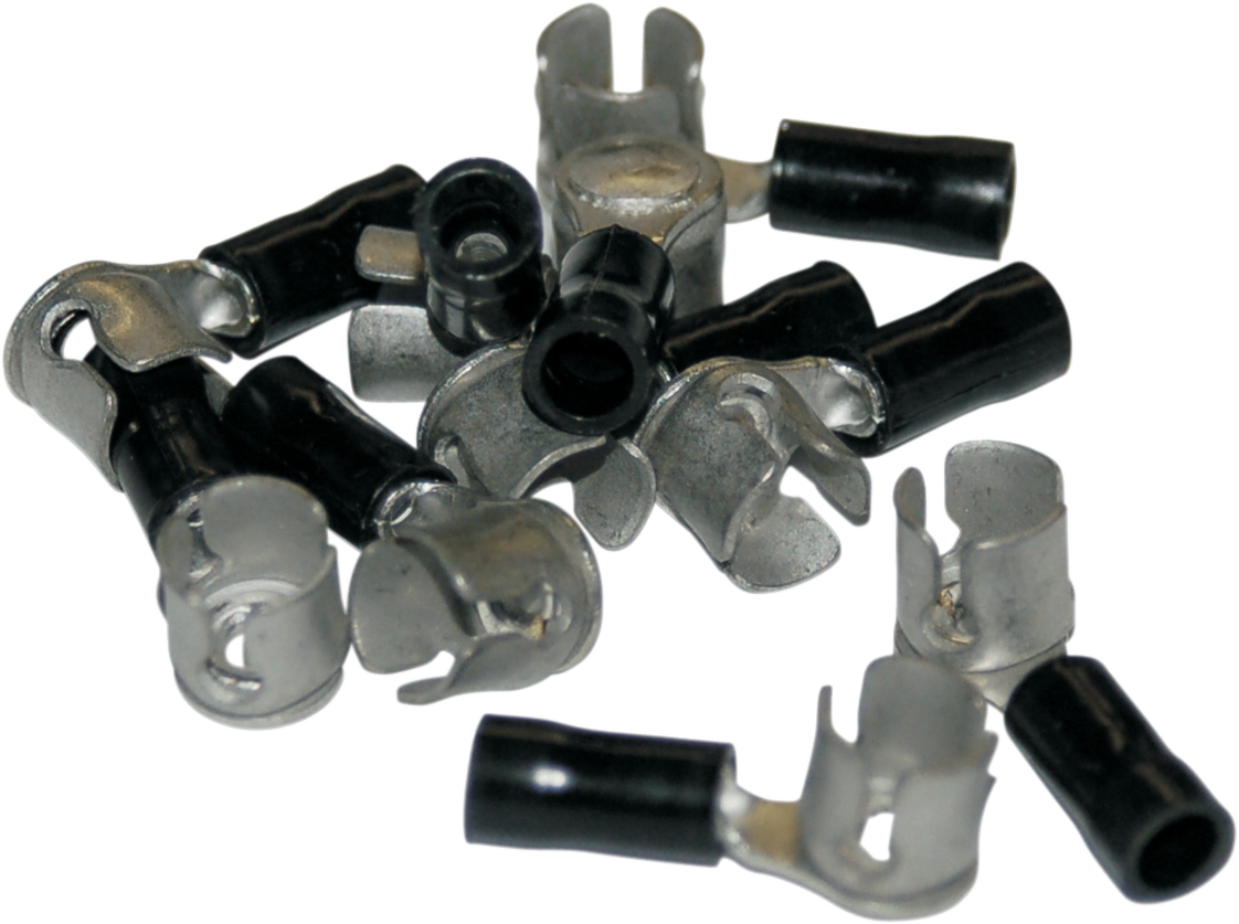 Cap-Type Crimp Terminals 1/4" - 10PK
