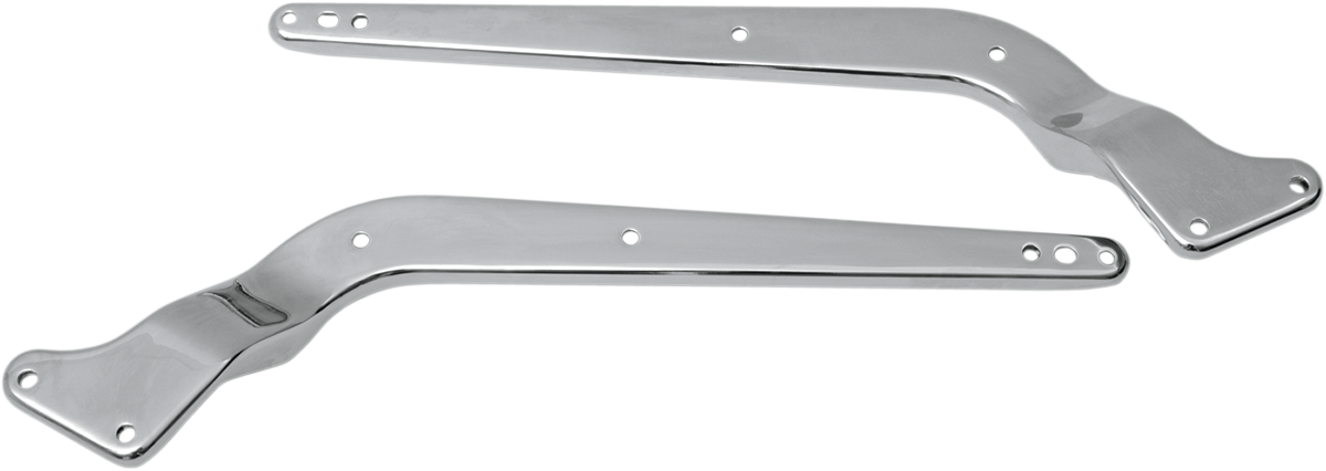 Cubiertas de soportes de salpicadera trasera cromo