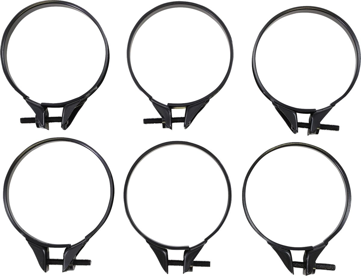 Carburetor Clamps - 55-58 mm - 6-Pack