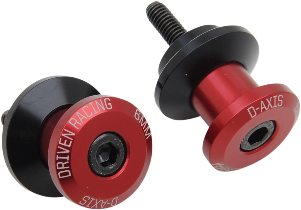 D-Axis Spools - Red - 6 mm
