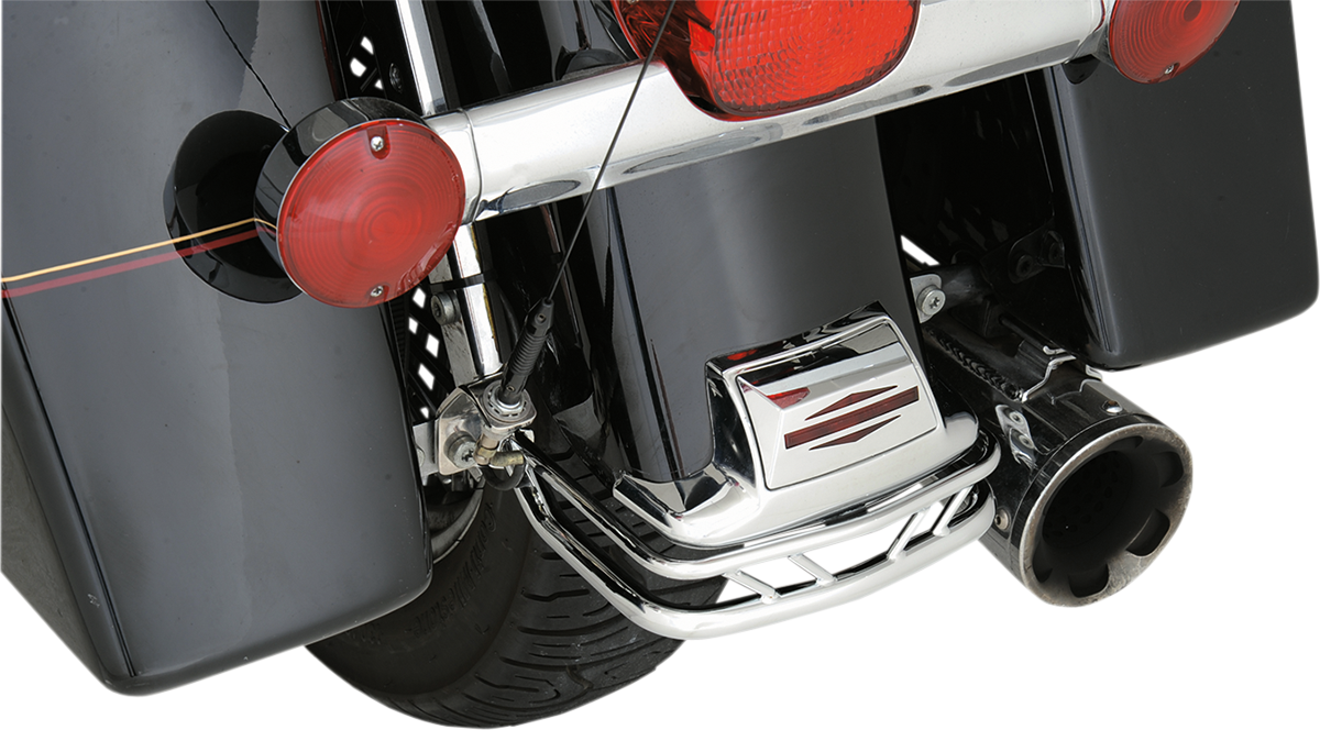 Rear Fender Rail - Chrome