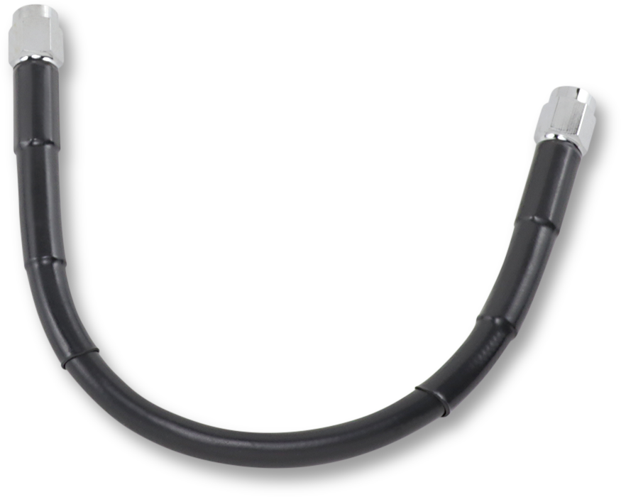 Universal Brake Line - Black - 10"